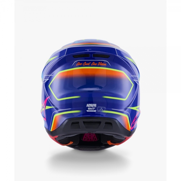 Capacete Alpinestars SM7 - Cast Azul