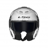 Capacete Ls2 FF906 Advant Monocolor - Branco Brilhante