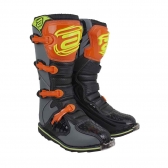 Bota ASW - Cinza/Preto/Laranja