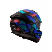 Capacete LS2 FF808 Stream II Mika - Azul Preto