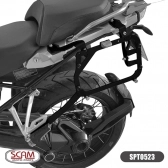 Suporte Baú Lateral Independente SCAM BMW R1200GS R1250GS