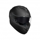 Capacete Norisk Articulado Force II Monocolor Preto Fosco