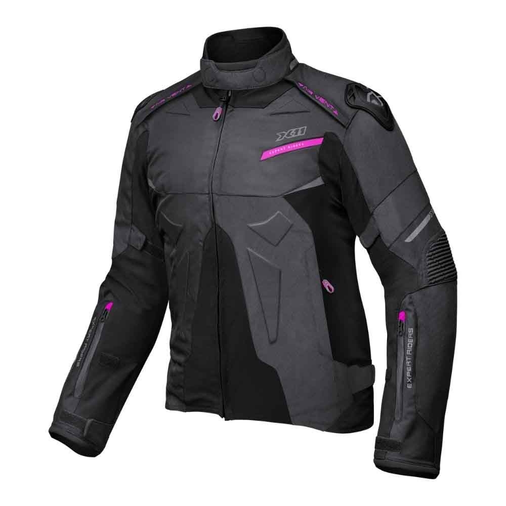 Jaqueta Evo 4 Feminina - Preto / Rosa
