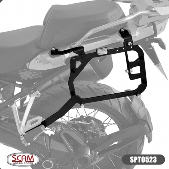 Suporte Baú Lateral Independente SCAM BMW R1200GS R1250GS