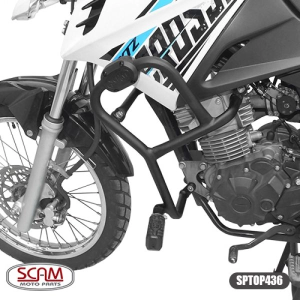 Protetor de Motor e Carenagem com Pedaleira Scam Crosser 150 2014+
