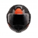 Capacete Articulado LS2 Advant X - Oblivion Preto Vermelho Fosco