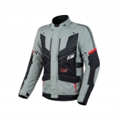 Jaqueta ASW Pangea 2.0 - Cinza Preto Vermelho