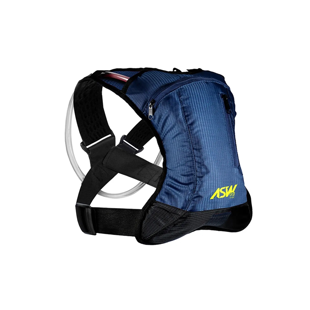Mochila De Hidratação ASW Tank Lite - Marinho Preto Amarelo