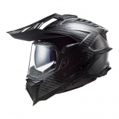 Capacete LS2 MX701 Explorer - Solid Carbon