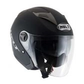 Capacete Helt City Aberto C/ Óculos - Preto Fosco