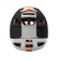 Capacete Fox Full Face Profame - Blocked Preto Branco Laranja