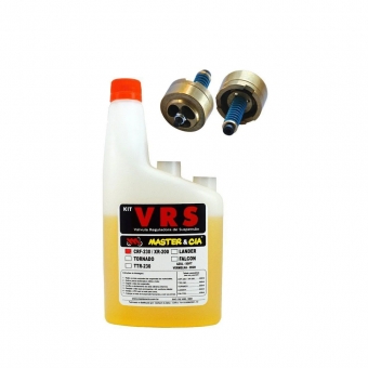 Kit Válvula Suspensão V.R.S Master Cia Crf 230 Xr 200 Ttr 230 C/ Óleo