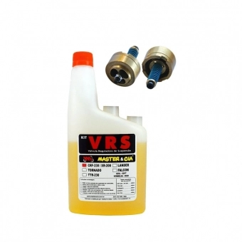 Kit Válvula Suspensão V.R.S Master Cia Crf 230 Xr 200 Ttr 230 C/ Óleo