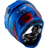 Capacete LS2 MX437 - Alpha Azul Fosco