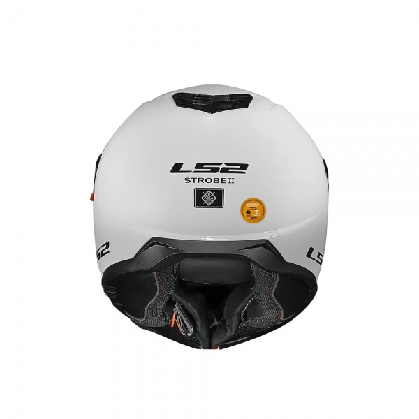 Capacete LS2 Strobe II FF908 - Monocolor Branco Perolado