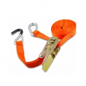 Esticador Líder Catraca + Mosquetão 2,30m - Laranja