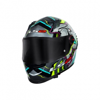 Capacete LS2 FF358 Pro Alex Barros Titanium