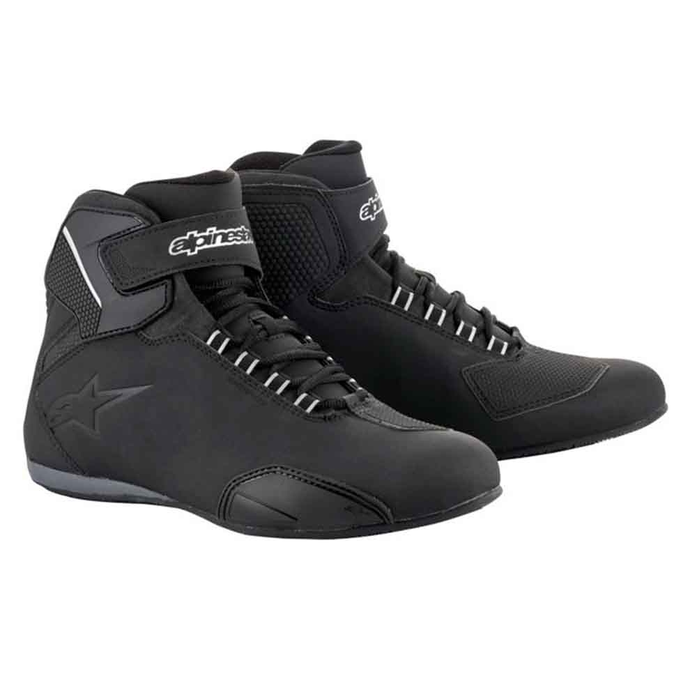 Tênis Alpinestars Sektor Impermeável Preto - Preto/Vermelho