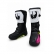 Bota IMS Robust Infantil Trilha Motocross - Preto Branco Rosa