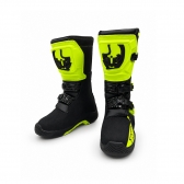 Bota IMS Robust Infantil Trilha Motocross - Preto Fluor