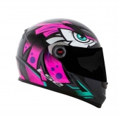Capacete LS2 FF358 - Tribal Rosa