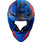 Capacete LS2 MX437 - Alpha Azul Fosco