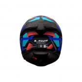 Capacete LS2 FF808 Stream II Mika - Azul Preto
