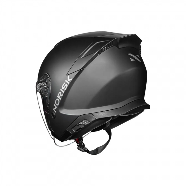 Capacete Norisk City Aberto - Monocolor Preto Fosco