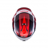 Capacete Alpinestars Sr7 Kinets Preto Vermelho Branco