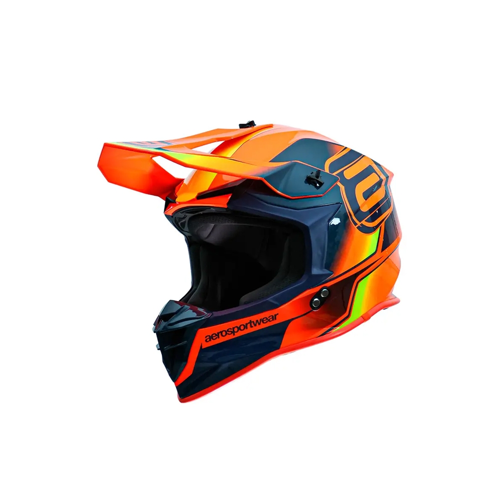 Capacete ASW R3 - Pure Laranja Marinho
