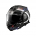 Capacete LS2 Articulado Advant X Carbon - Future Branco Azul Vermelho