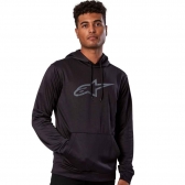 Moletom Alpinestars Inception Athetic Hoodie - Preto