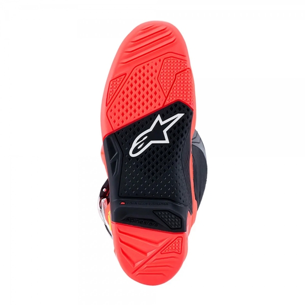 Bota Alpinestars Nova Tech 7 - Preto Vermelho Fluor Rosa