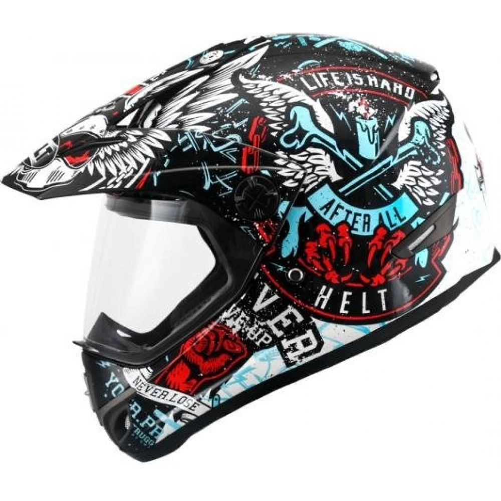Capacete Helt Cross Vision - Angel