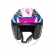 Capacete LS2 OF570 Aiflow II - Draze Azul Rosa