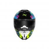 Capacete Norisk Strada II Wow Preto Amarelo Fluo