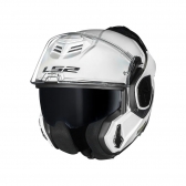 Capacete Ls2 FF906 Advant Monocolor - Branco Brilhante
