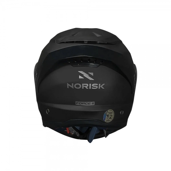 Capacete Norisk Articulado Force II Monocolor Preto Fosco