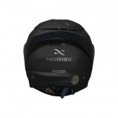 Capacete Norisk Articulado Force II Monocolor Preto Fosco