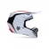 Capacete Fox MX V1 Flow - Branco Vermelho