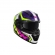 Capacete Norisk FF302 Soul II Control Preto Fosco Rosa