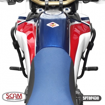 Protetor de Motor e Carenagem com Pedaleira Scam Africa Twin