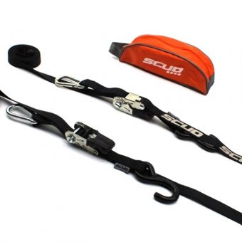 Esticador Scud com Catraca Mosquetão e Bolsa