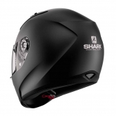 Capacete Shark Ridill 1.2 Blank Preto Fosco