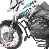 Protetor de Motor e Carenagem com Pedaleira Scam Crosser 150 2014+