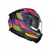 Capacete LS2 FF808 Stream II - Road  Preto Rosa