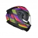 Capacete LS2 FF808 Stream II - Road  Preto Rosa