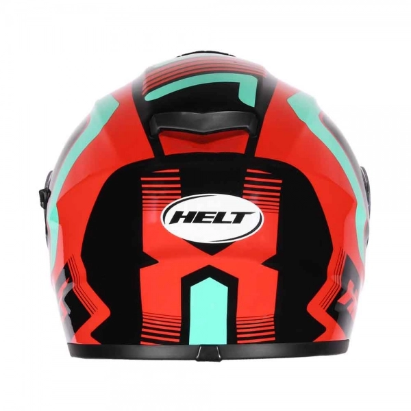Capacete Helt Avant Glass - Kandux Vermelho/Verde