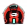 Capacete Helt Avant Glass - Kandux Vermelho/Verde