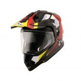 Capacete Helt Cross Vision Glass - Drakar Vermelho